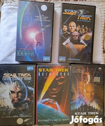 5 db Star Trek VHS