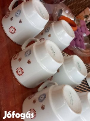 5 db alig használt porcelán bögre