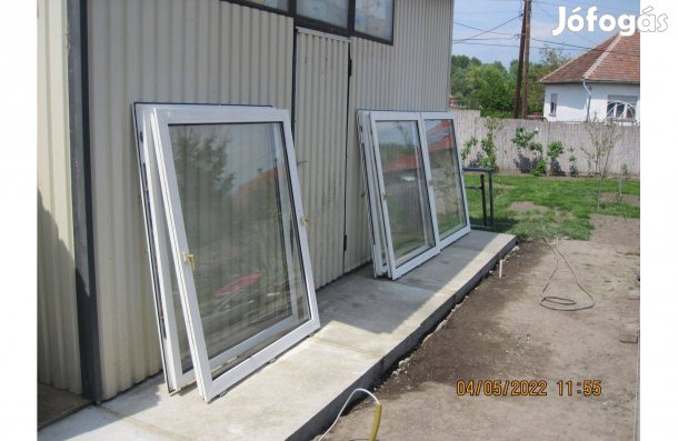 5 db bontott,hőszigetelt ablak eladó