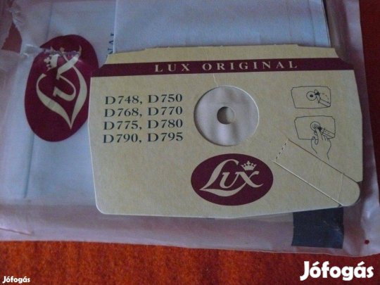 5 db eredeti Lux 748-795 porzsák