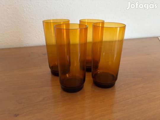 5 db retró pohárkészlet egyben