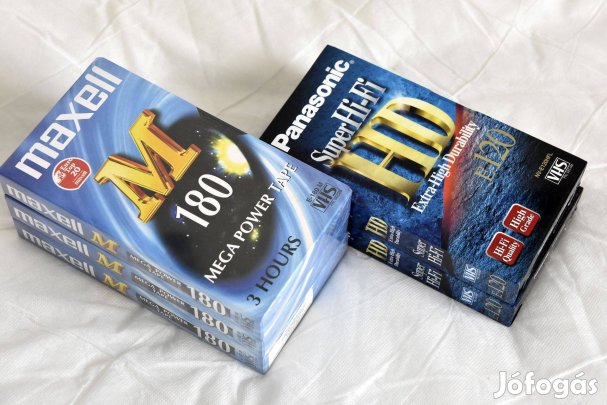 5 db új Videokazetta eladó