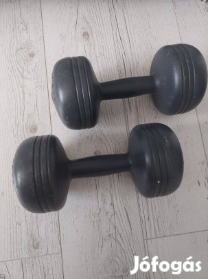 5 kg súlyzó szürke