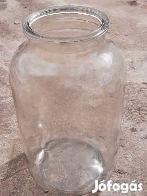 5 literes befőttesüvegek 