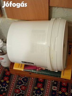 5 literes élelmiszeripari műanyag vödör tetővel 2500 Ft/5db óbuda