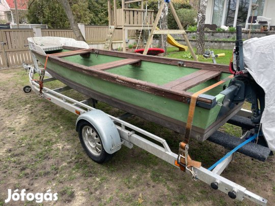 5 méteres osztrák horgászcsónak, munkacsónak eladó 395.000.-Ft!
