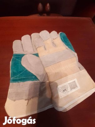 5 pár hasítottbőr munka kesztyű egybe
