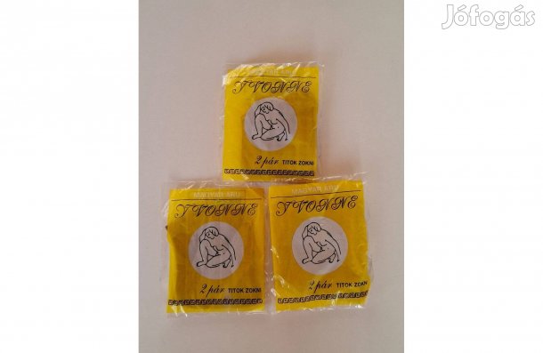 5 pár új testszínű titok zokni egyben 500