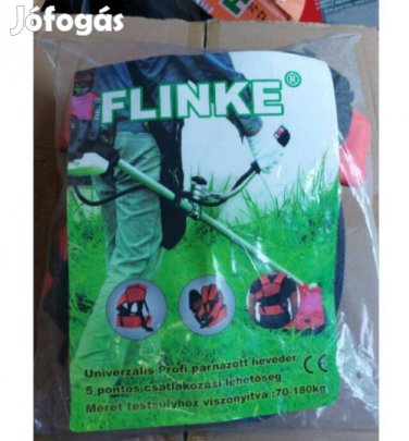 5 ponton csatlakoztatható fűkasza hám, párnázott fűkasza heveder