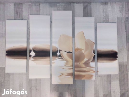 5 részes Zen vászonkép (120x80 cm)