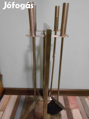 5 részes, modern kandallótisztító készlet