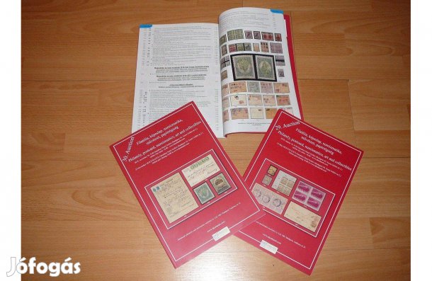 5db Bélyeg katalógus. árakkal, ritkaságokkal, 3 ebből árverési!