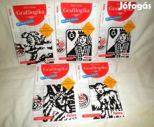 5db Grafológia magazinok ujak