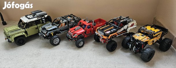 5db Lego Technic terepjáró, plusz egy ajándékba