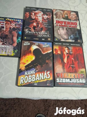 5db dvd jó állapotú