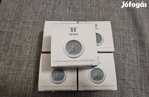 5db hőmérséklet és páratartalom mérő kijelzővel Zigbee kompatibilis ok