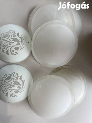 5db mennyezeti lámpa üvegbúrákkal eladó