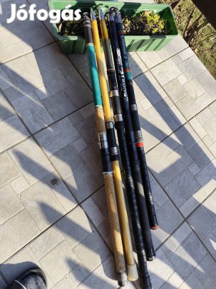 5db teleszkópos horgászbot!