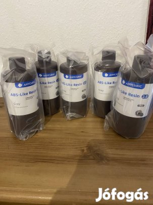 5kg Anycubic ABS like 2.0 szürke resin gyanta esun Sunlu 3D nyomtató 