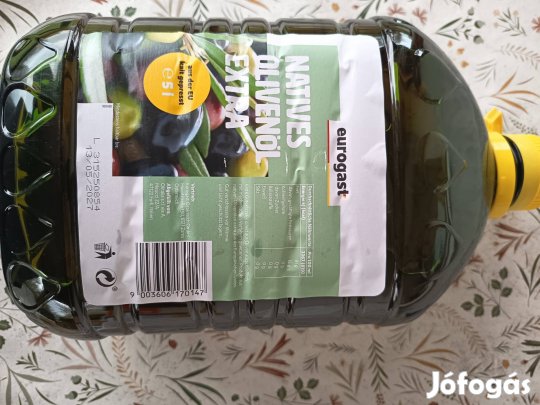 5liter extra szűz olívaolaj 
