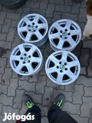 5x100 14 gyári Skoda 