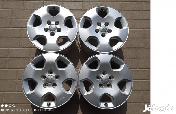5x100 15" Audi (8L0) használt alufelni garnitúra