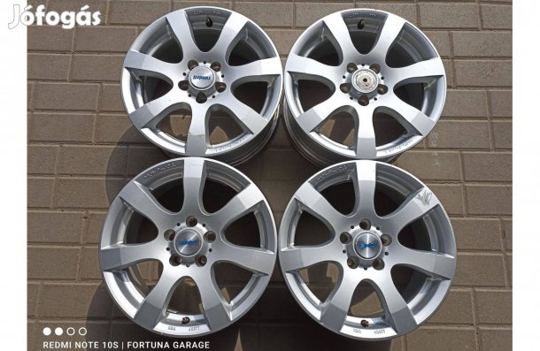 5x100 15" Tomason használt alufelni garnitúra