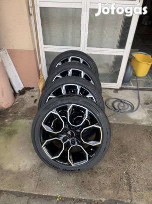 5x100, 17" gumi és alufelni