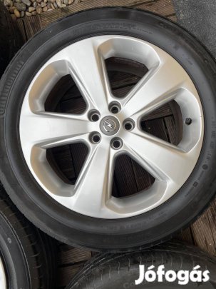 5x105 osztókörre 18" méretű nyári szett GM alufelniken