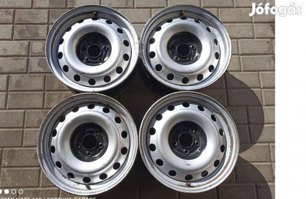5x108 16" Citroen/ Peugeot használt lemezfelni garnitúra (666)