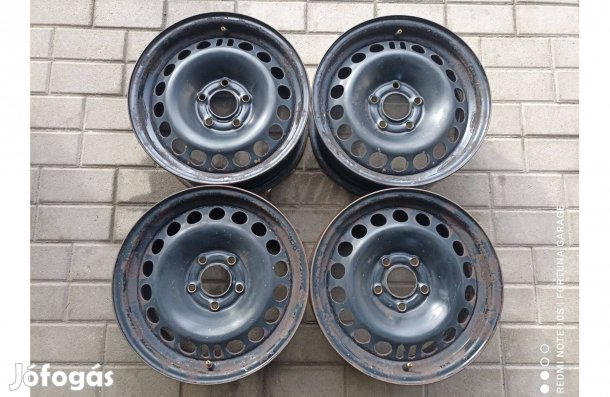 5x110 15" Opel használt lemezfelni garnitúra (663)
