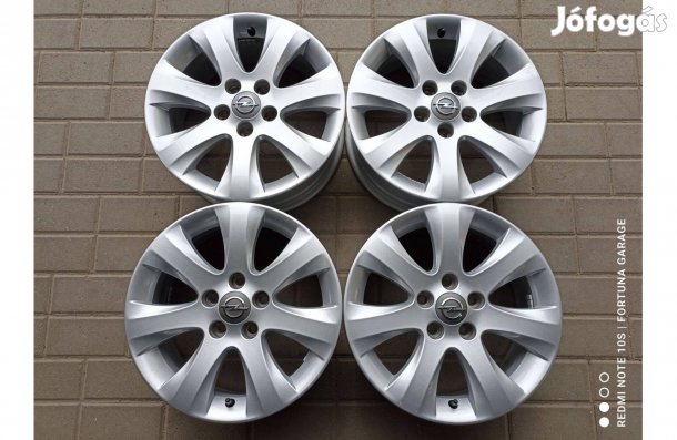 5x110 16" Opel használt alufelni garnitúra+Tpms
