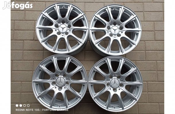 5x112 16" Mercedes-Benz használt alufelni garnitúra+Tpms