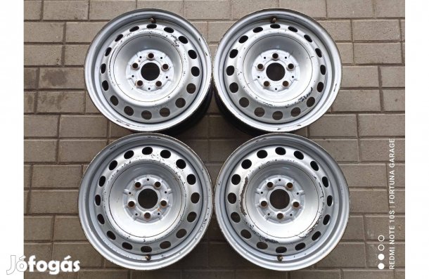 5x112 16" Mercedes-Benz használt lemezfelni garnitúra (672)