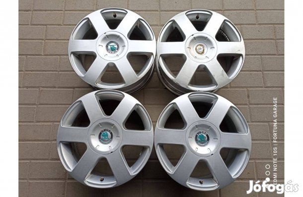 5x112 16" Skoda (1Z0) használt alufelni garnitúra