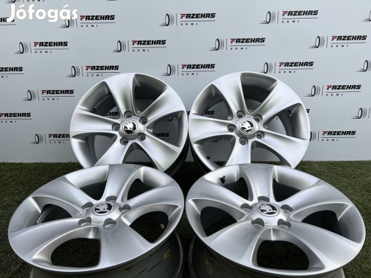 5x112 16" Skoda gyári alufelni 7Jx16h2 ET45