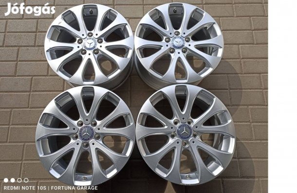 5x112 17" Mercedes-Benz (A213) használt alufelni garnitúra