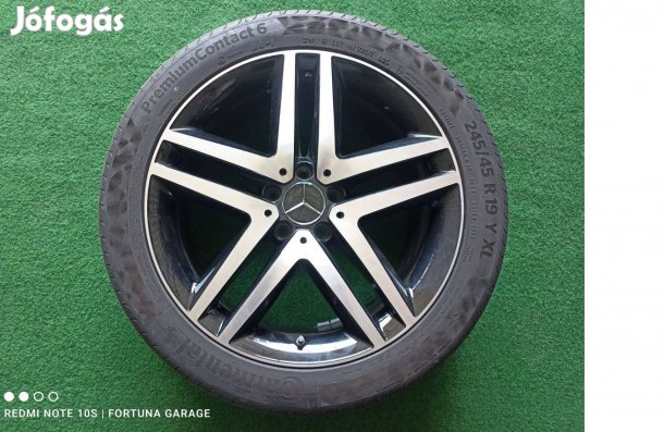 5x112 19" Mercedes (V Class) nyári kerékgarnitúra +Tpms