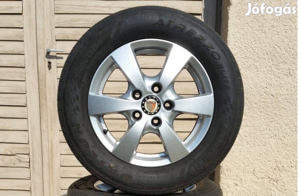 5x112 R15 Audi Alufelni nagyon jó gumival 195/65 Volkswagen Skoda Seat