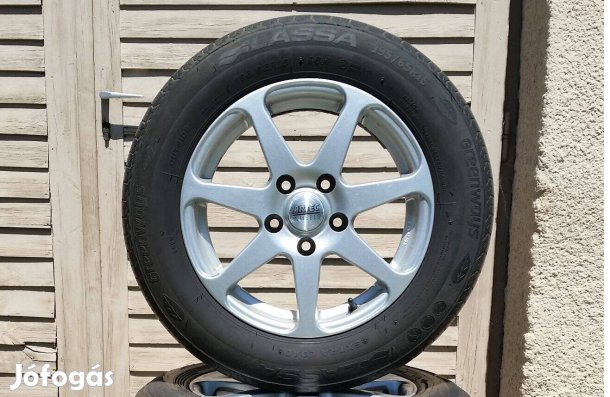 5x112 R15 Volkswagen Alufelni nagyon jó gumival 195/65 Skoda Seat Audi