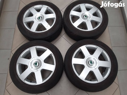 5x112 Skoda gyári alufelni 6,5x16 ET50 Octavia Superb Yeti