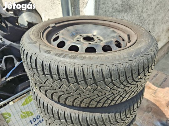 5x112 felnik téli gumikkal 205/55 r16 goodyear
