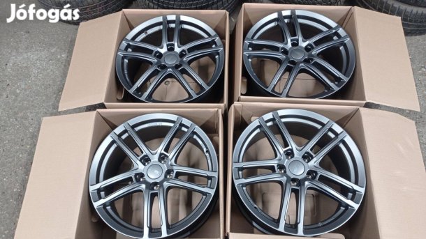 5x112 lyukosztású 18 colos Dezent új Graphite matt alu felni garnitúra