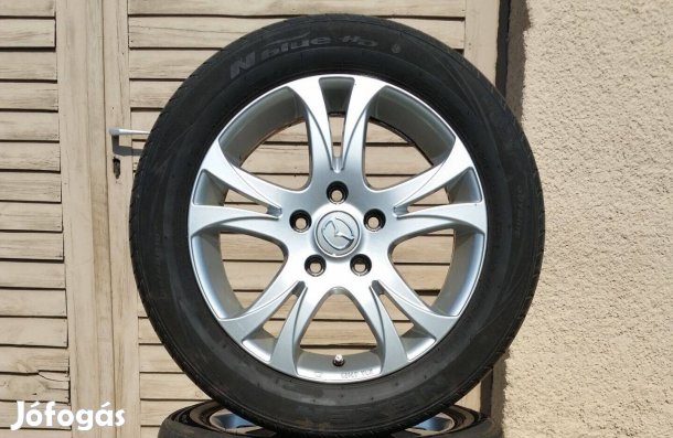 5x114,3 R16 Mazda Alufelni nagyon jó gumival 205/55 Hyundai Kia