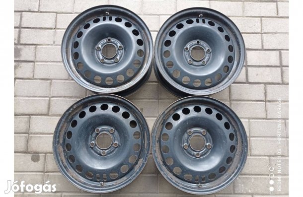 5x115 16" Opel használt lemezfelni garnitúra +Tpms (671)