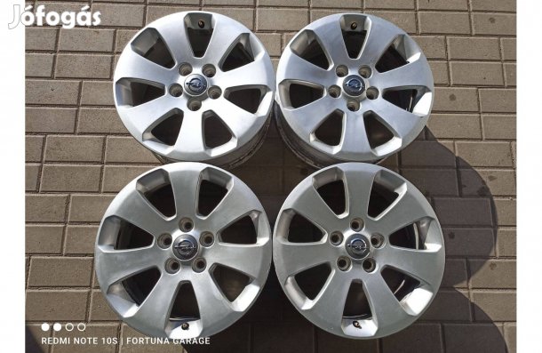 5x120 17" Opel használt alufelni garnitúra