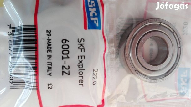 6001-es 2Z SKF Minőségi csapágy