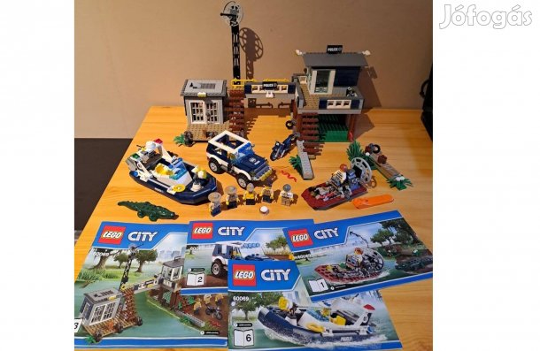 60069 Lego City Mocsári rendőrség szett