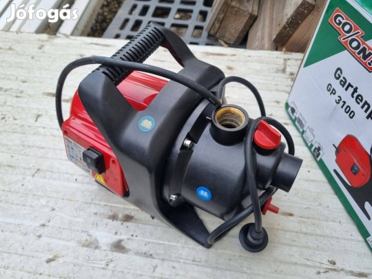 600W-os motorral kerti szivattyú, 3100L/óra vízhozammal, garanciával