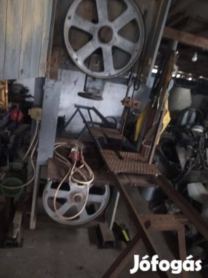 600-as szalagfűrész,120x60-as U-vas vázzal